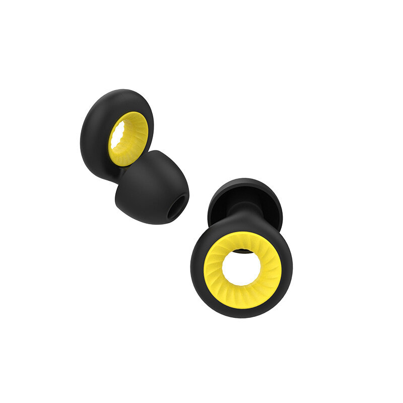 Silicone Sleep Soundproof Earplugs Anti-noise Deep Sleeping Silent Earplugs Noise Reduction Supplies Reusable Swimming Earplugs