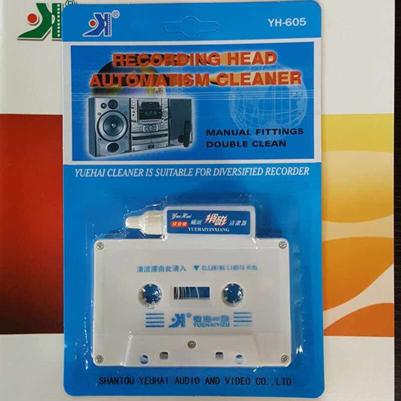 Audio Cassette Head Cleaner & Demagnetizer Voor Car Home Cassette Spelers
