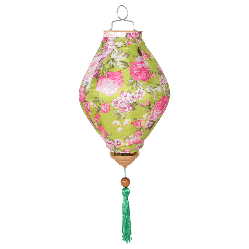Farol chino para celebración al aire libre, decoración Vintage de seda, colgante, amuleto de hierro, decoraciones de jardín de medio otoño