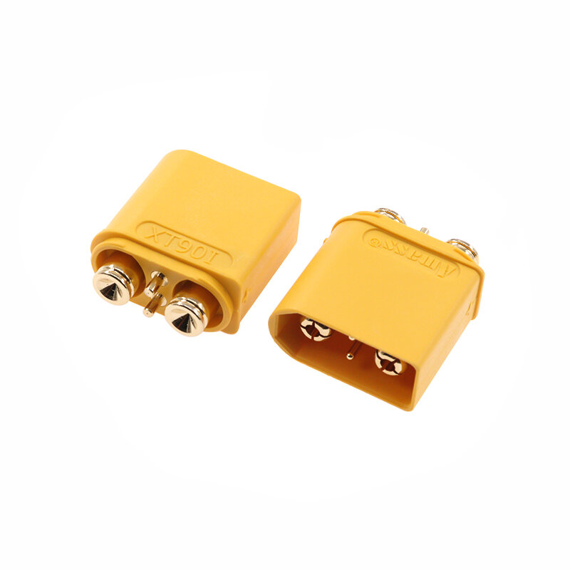 XT90IPB-M Welding Plate Type High Current Model Aircraft Battery Charging Connector with Signal Pin XT90I Male Connector