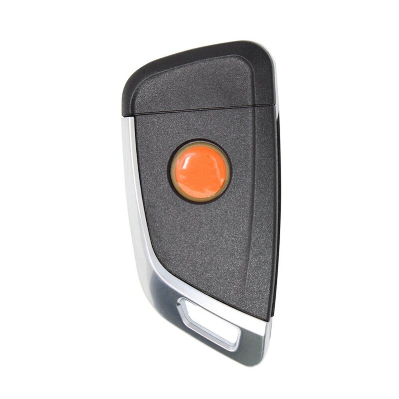 범용 와이어 원격 키 Fob 블랙 원격 키 3 버튼 나이프 스타일 Xhorse XKKF02EN 용 VVDI 키 도구