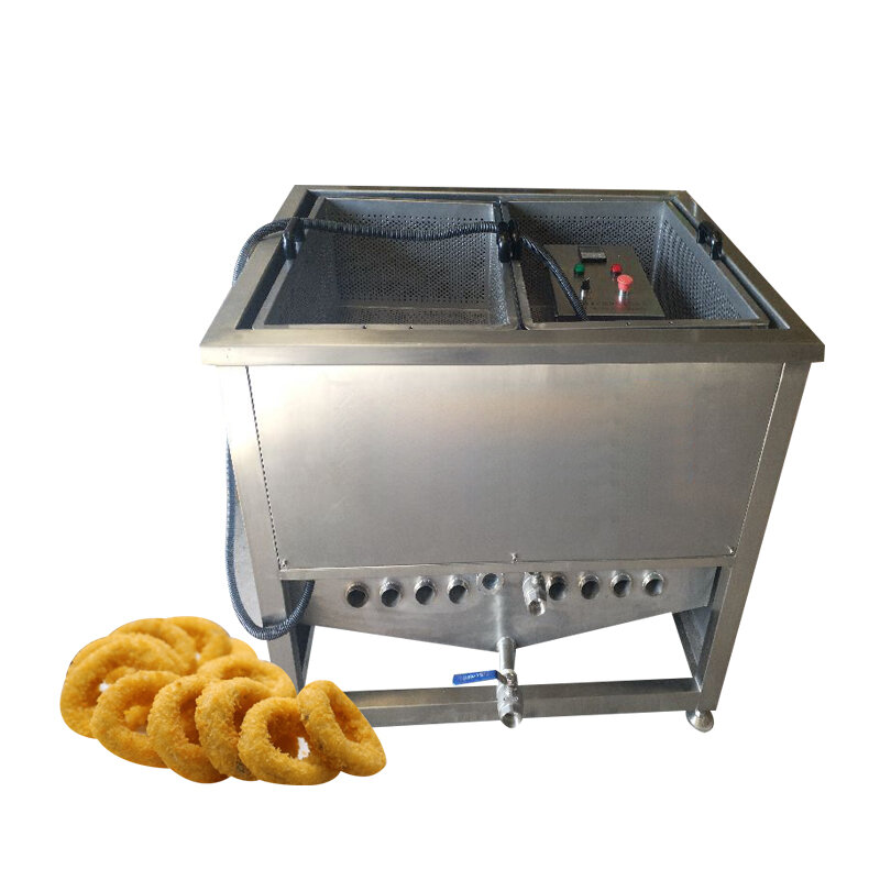 Mesin penggorengan kentang goreng peralatan penggorengan Makanan Cepat