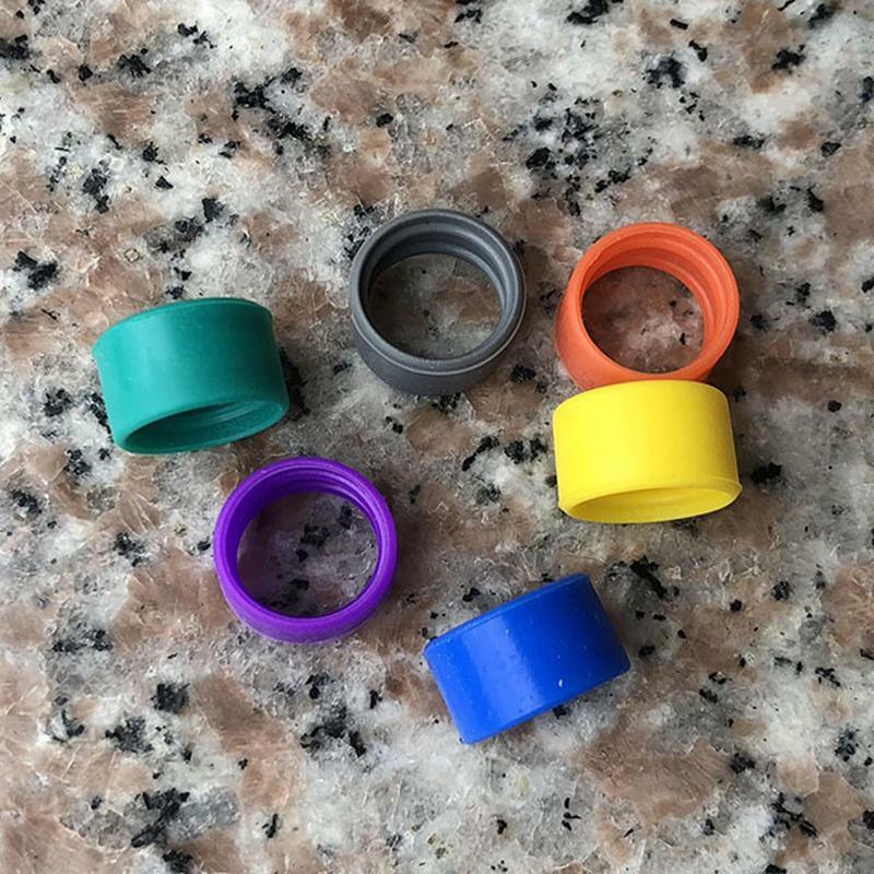 1 шт., разноцветные идентификационные кольца для рации Motorola