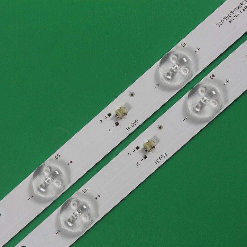 แถบไฟแบ็คไลท์ LED สำหรับ ZK32D08-ZC21FG-03 LED32H8 05 02 CRH-K323535T02085CS 303ZK320032 32C5
