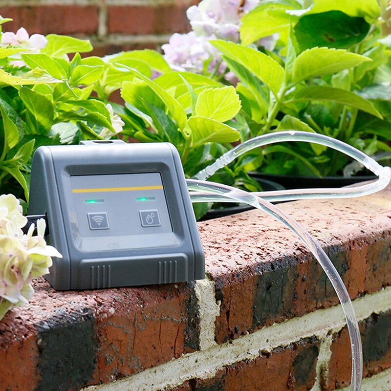 Умный таймер для полива растений Tuya, автоматический таймер для орошения сада с Wi-Fi, с управлением через приложение