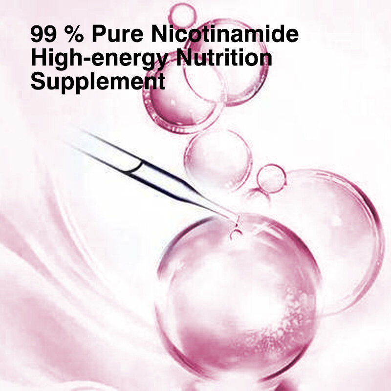 Niacinamida (vitamina B3) Cápsulas, 99% Niacinamida Alta Pureza