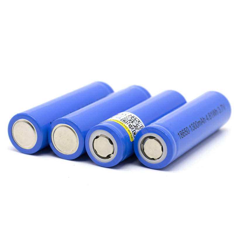 Bateria de armazenamento de energia, desempenho da bateria de lítio recarregável pode ser aplicado a uma ampla gama, 3.7V, 1200mAh, 18650