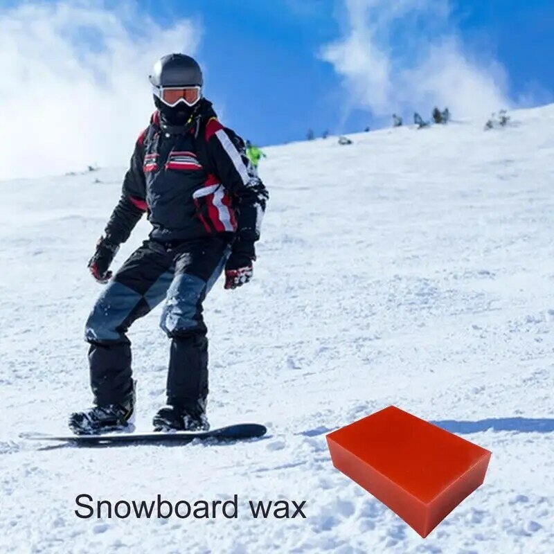 Cera para Snowboard, accesorios para esquí, reducción de fricción y aumento de velocidad, fácil de aplicar