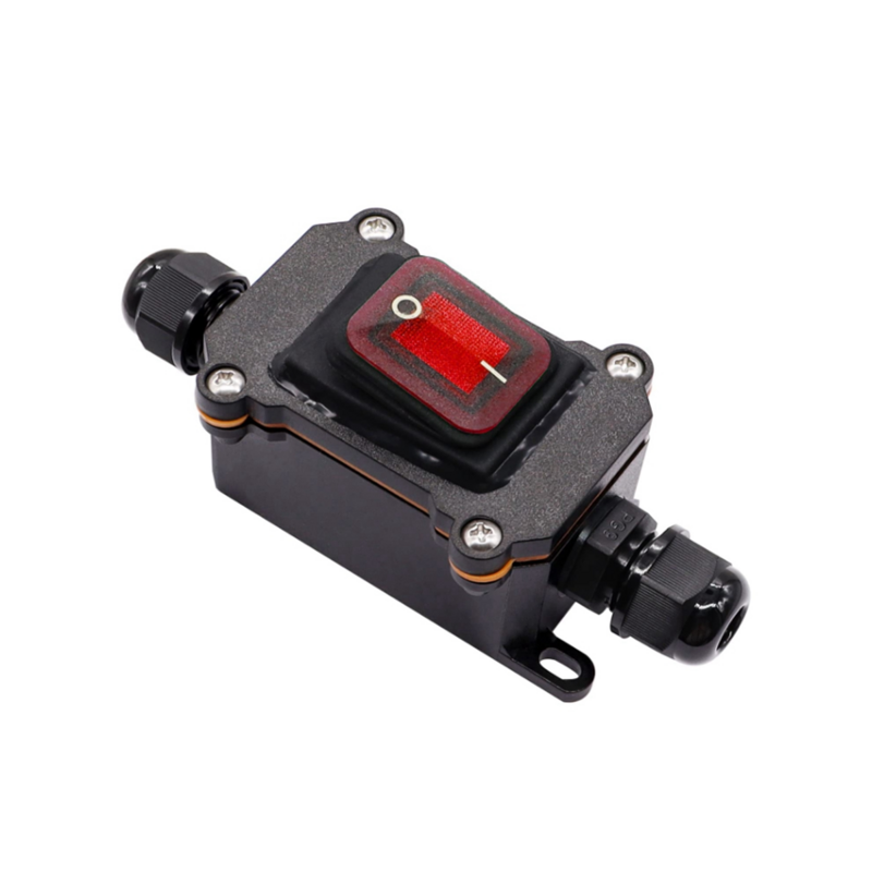 IP67 Waterproof Inline Switch 12V DC 20A High Current Power Waterproof Switch