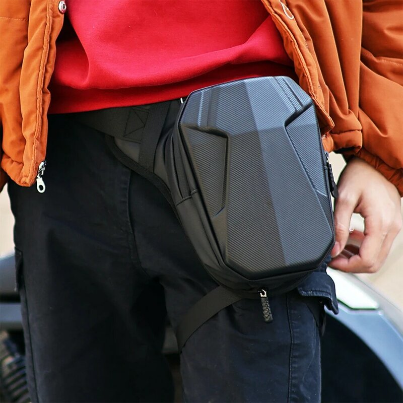 Tas dompet Drop Leg, tas paha Hiking luar ruangan multifungsi tahan aus kantong utilitas banyak saku dapat diperbesar