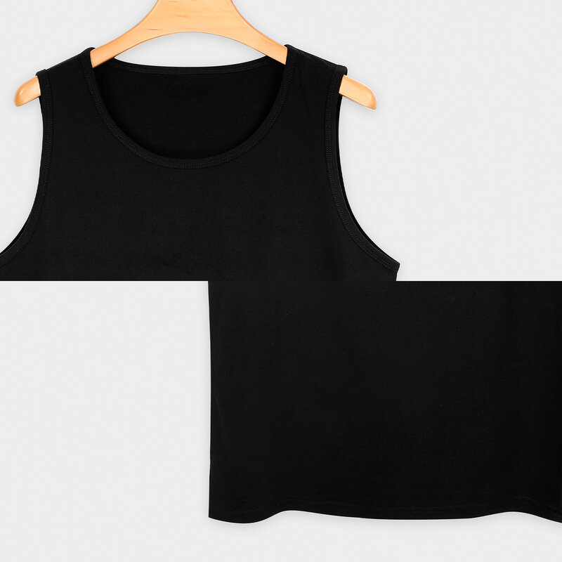 Camiseta sin mangas con sistema Solar minimalista para hombre, Top de anime, ropa de verano, 2023