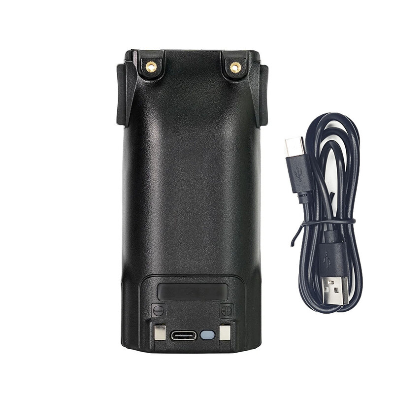 Baofeng-walkie-talkie de alta capacidad, conjunto inalámbrico de estación de radio, usb, uv82, 2psc