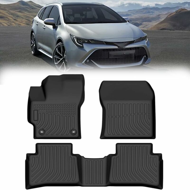 Car Floor Mats for 2020-2023 Toyota Corolla for 2020-2023 Corolla Hybrid,Car Floor Mats Waterproof Odorless Anti-Slip