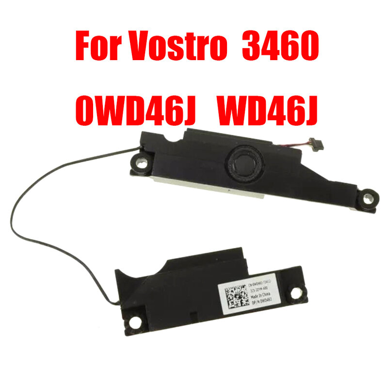Altavoz portátil para DELL Vostro 3460, V3460, 0WD46J, WD46J, 4AV08SAWI10, nuevo