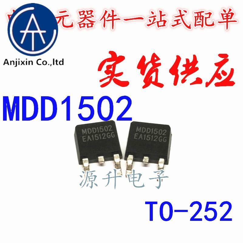30PCS 100% ต้นฉบับใหม่ MDD1502RH MDD1502 Field Effect MOS N Channel Patch TO-252