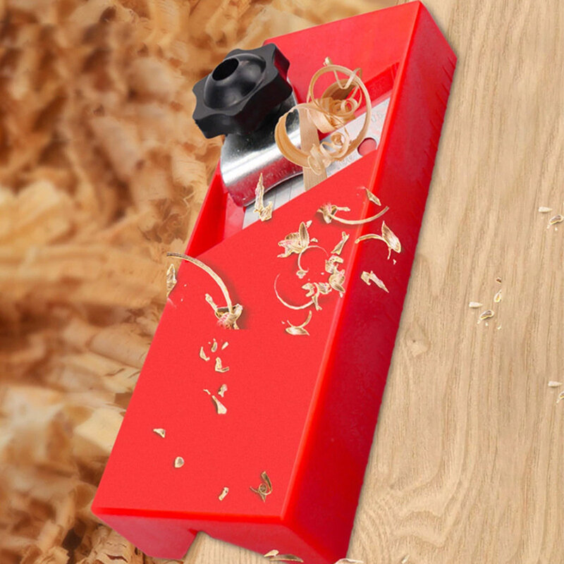 Plaina de madeira vermelha para Deburring Chanfro, Acoustic Fibreboard, Grey Gesso Cartonado, Ferramenta