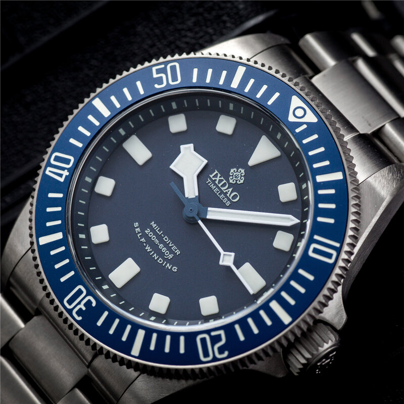 IPOSE IX&DAO 2023 New Titanium Men's Automatic Mechanical Watches SW200 Sapphire BB39 Vintage Diving Clock BGW-9 watch for men
