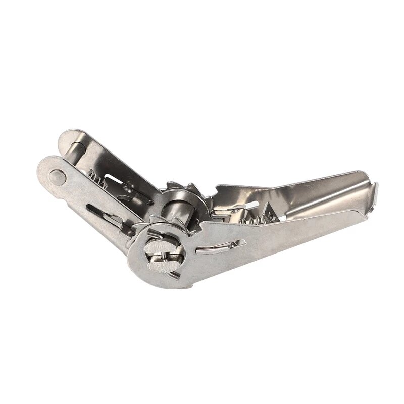 1pc 38X25mm Stainless Steel Rope Ratchet Buckle Tool Parts Tight Rope Tool
