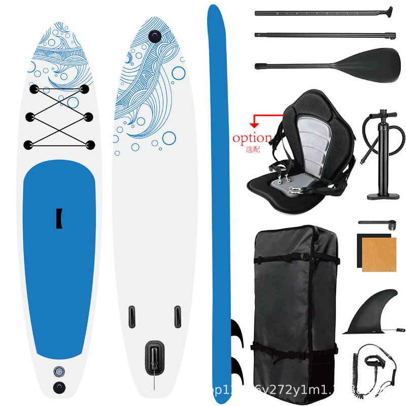Tabla de surf inflable de alta calidad para adultos, esquí acuático de pie personalizado, tabla de Paddle al aire libre, SUP, competición