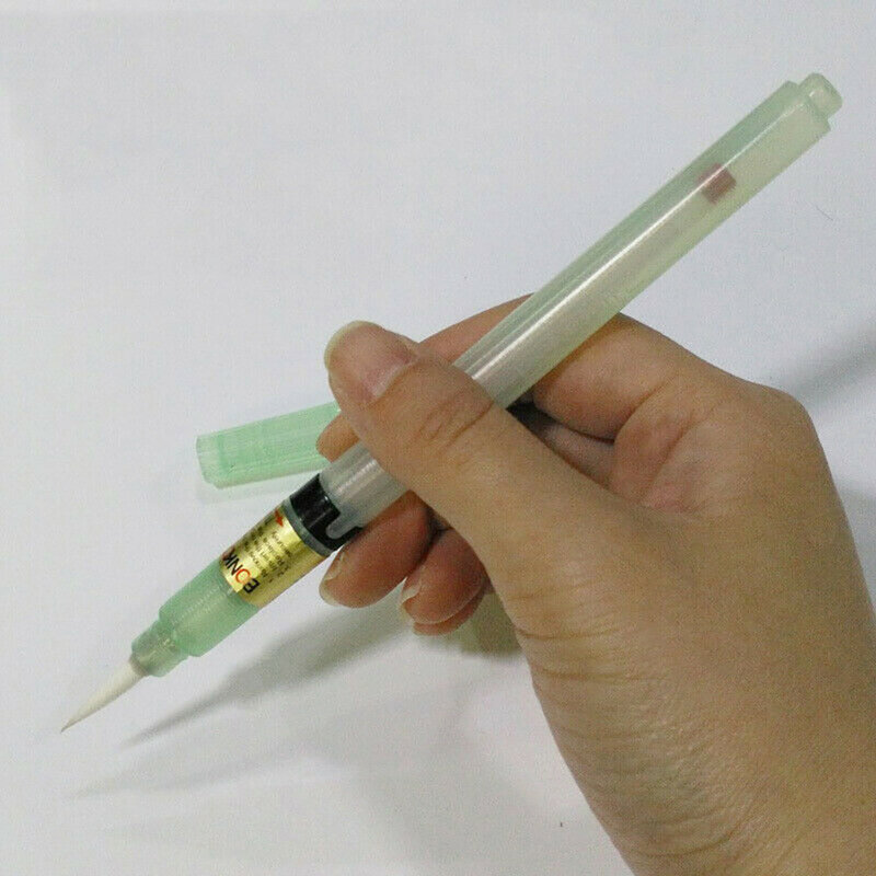 Tahan lama baru praktis pena Solder BON-102 sikat kepala diisi fluks pinus parfum menunjuk Solder alat Solder 18cm