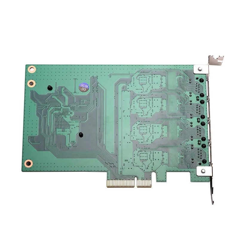Topton Intel 2.5G PCI-E Network card 1*RJ45 2*RJ45 i226-V 4*RJ45 i225-V B3 2500M LAN For Desktop Computer 2U NAS Firewall Router