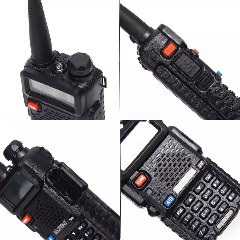 UV-5R Baofeng 5W 3800 walkie talkie Dual Band vhfuhf แบบพกพาได้ไกล CB HAM สองทางวิทยุสุดยอดราคาถูก