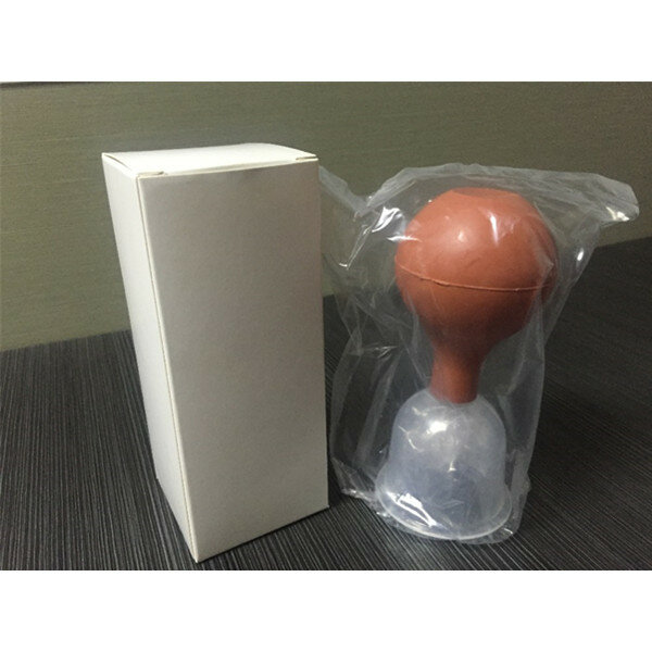 Massage cupping/Rubber Bulb Glass & Plastic Suction Cups/Rubber suction glass cupping set