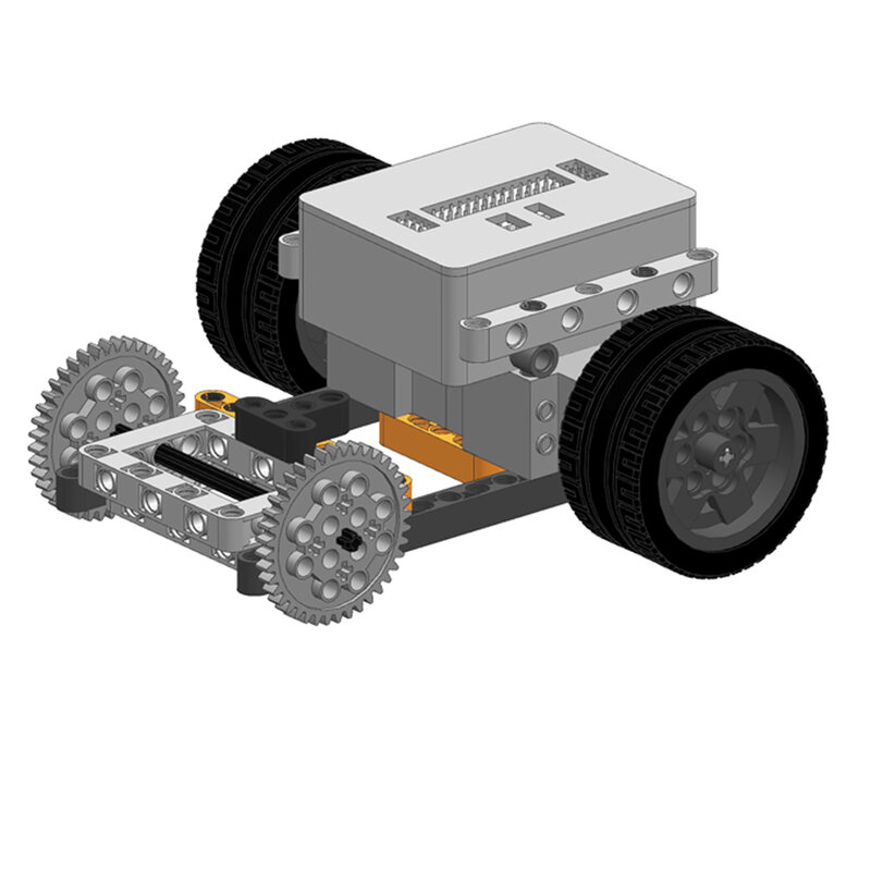 Программируемый строительный блок Серводвигатель поперечный выходной вал совместимый с блоком управления мощностью legoeds для Arduino Microbit RPI