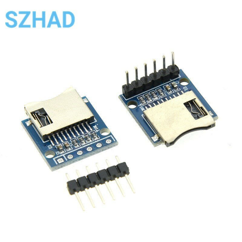 TF Micro SD 카드 모듈 Arduino ARM avr용, 미니 SD 카드 모듈 메모리 모듈