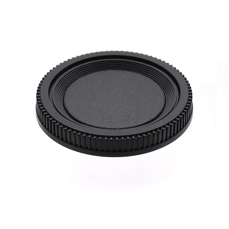 Tapa trasera de lente de montaje para Pentax K, tapa de cuerpo de cámara, juego de tapa de lente negra de plástico, PK para Pentax K1, K5, K10, K20, etc.