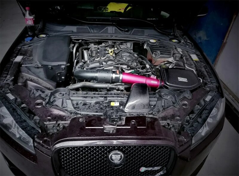 EDDYSTAR China Big Factory Good Price performance heatshield cold air intake kit filter for Jaguar XF 2.0T