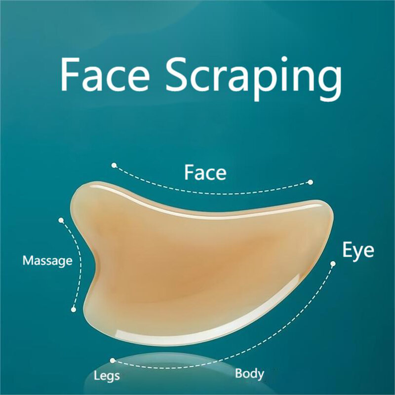 Huid Schrapen Hars Gua Sha Massage Board Guasha Plaat Face Eye Spa Massager Scrapers Tools Voor Gezicht Nek Rug Lichaam Benen