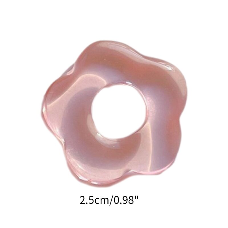 Y1UE красочный полый цветок подвеска ожерелье браслет изготовление ювелирных изделий ручной работы