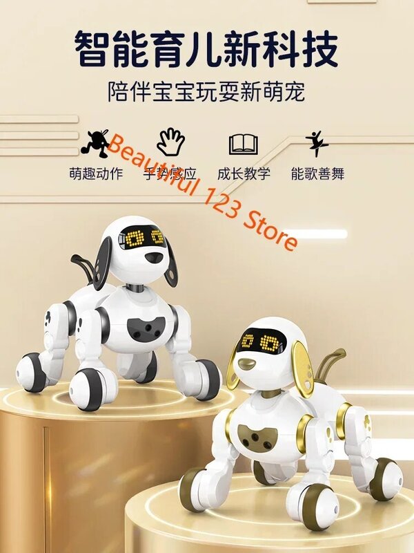 Robot Toys Children AI Birthday Gifts Smart Voice Early Education Children