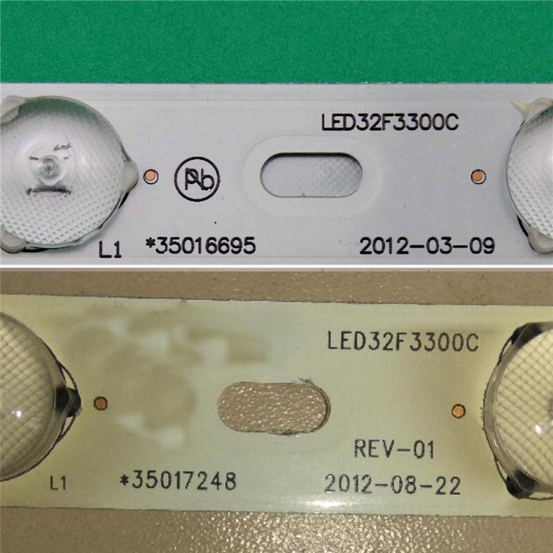 Lampu latar LED Strip 12 lampu untuk Supra STV-LC32552WL STV-LC32800WL Bar Band * 35016695 35017314 Kit Band untuk TCL Band