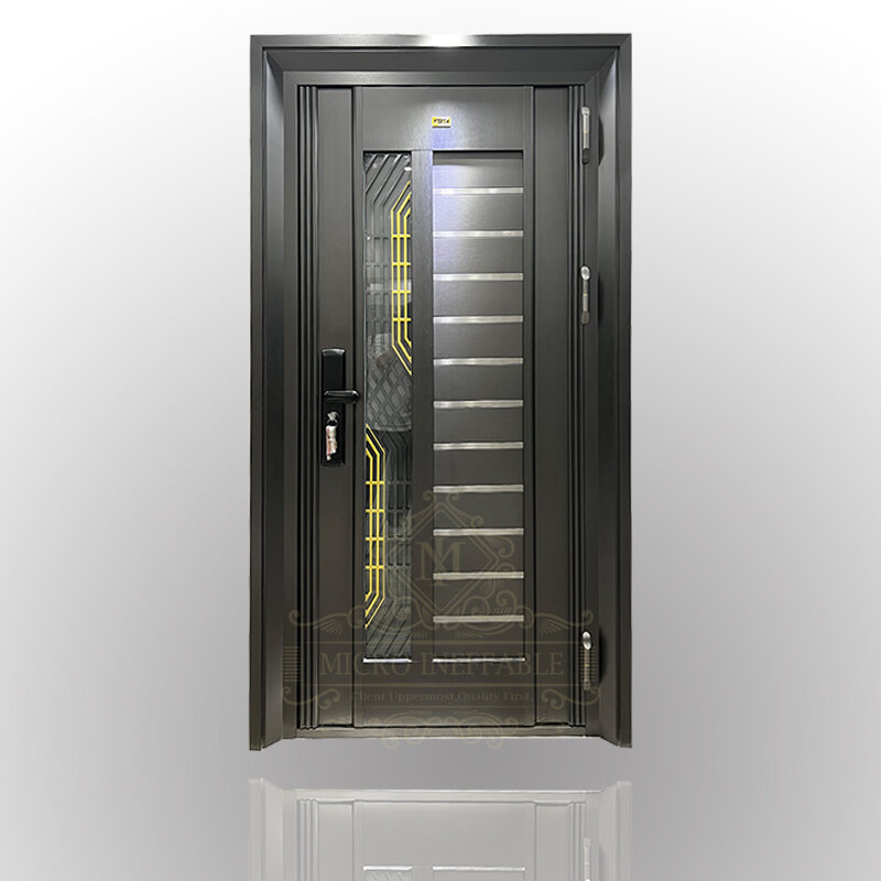 Главные и другие входные двери, наружные металлические входные двери из нержавеющей стали для дома