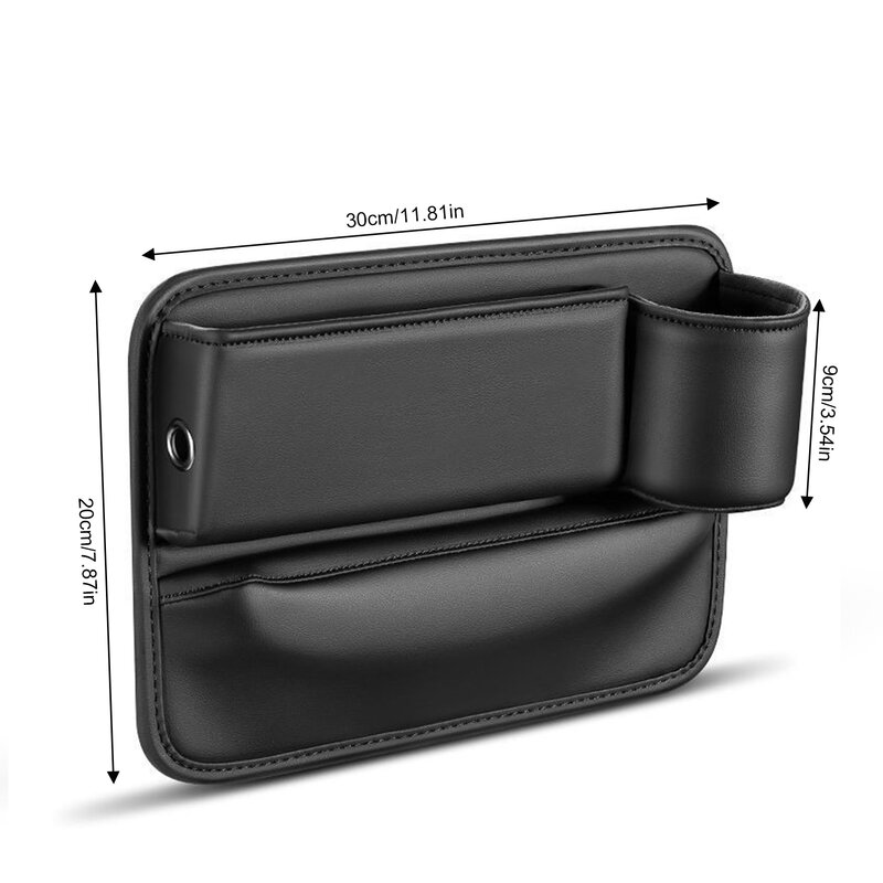 Car Seat Gap Storage Box Humanized Design Waterproof and Anti-Scratch Bag Suitable for Cell Phones Sunglasses EIG88