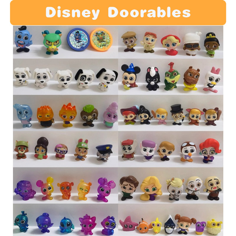 Disney Doorables Anime Figures Multi Peek joseph Piberius 11 Series Kawaii Big Eyed Doll Cartoon Model Toys Gifts Decoratoion