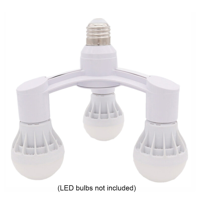 Tornillo de luz con Base LED E27 a E27, adaptador divisor, portalámparas, convertidor 3 en 1, 4 en 1, 5 en 1