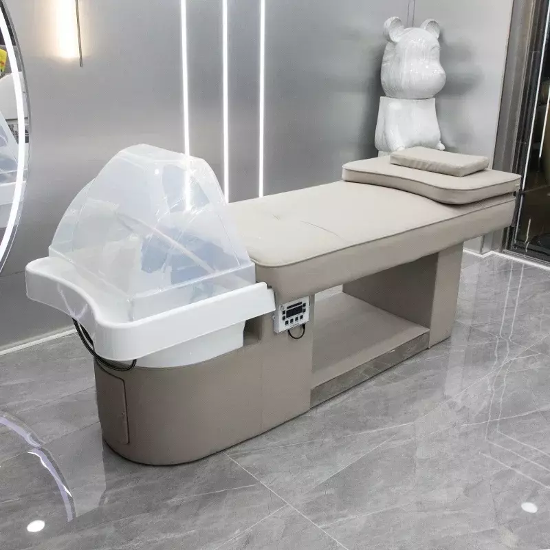 Head Spa Bed Hair Spa Shampoo Chairs Thai Massage Ear-picking Shop Special Water Circulation Salon Fumigation Bed Bar