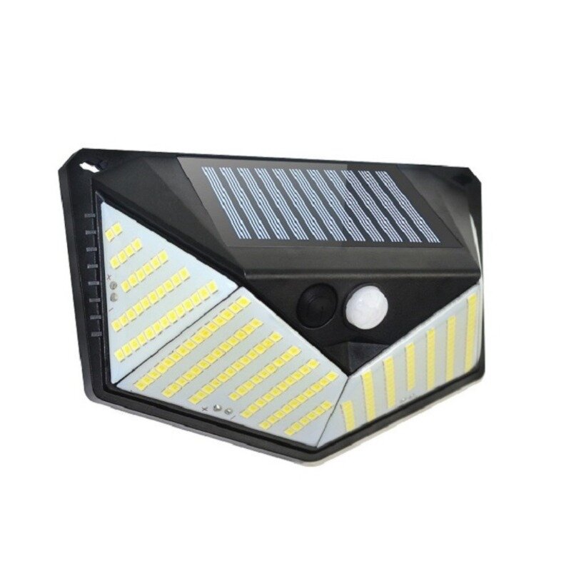 Luces Led solares para exteriores, lámpara de pared impermeable IP65 con Sensor de movimiento PIR de 3 modos, gran brillo para decoración de jardín, 110/220