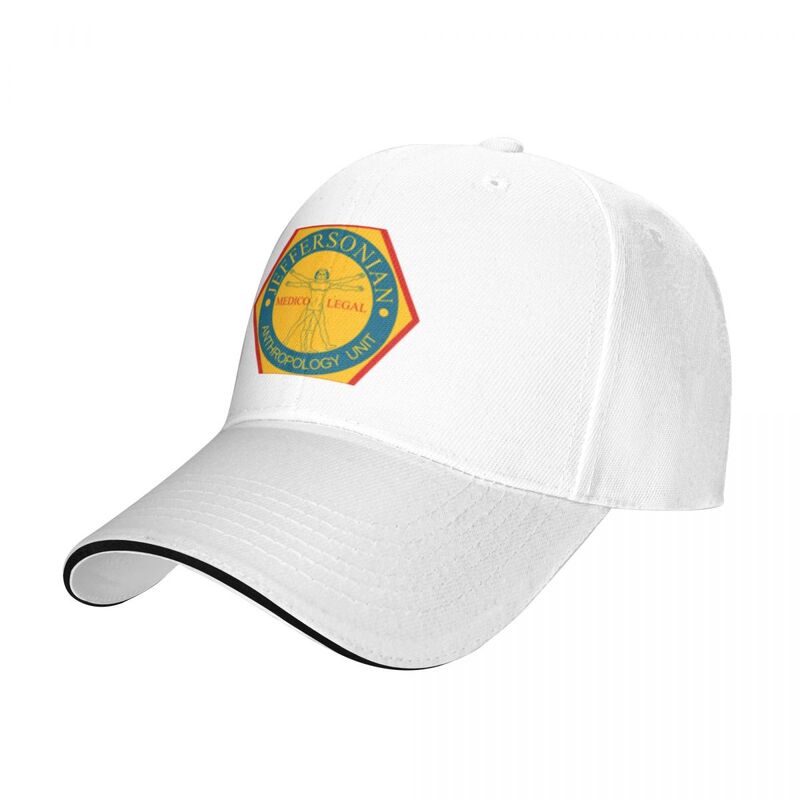 Jeffersonian Logo- Bones TV Show Classic Baseball Cap custom Hat Luxury Man Hat Hat Beach Big Size Men's Hats Women's