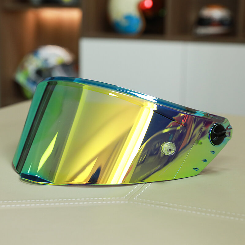 Rosto cheio capacetes lente para cyril ff352 capacete óculos de corrida da motocicleta capacete viseira