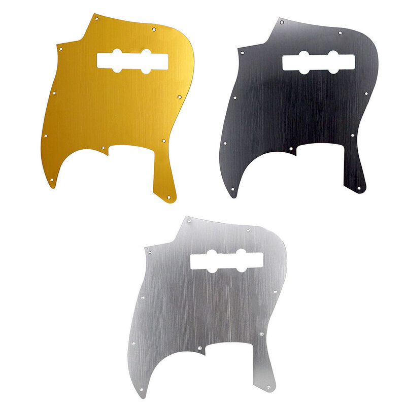 Preferred Choice for Jazz Bass Protection Pickguard with Anti Scratch Material Fits Most Standard J Bass Style