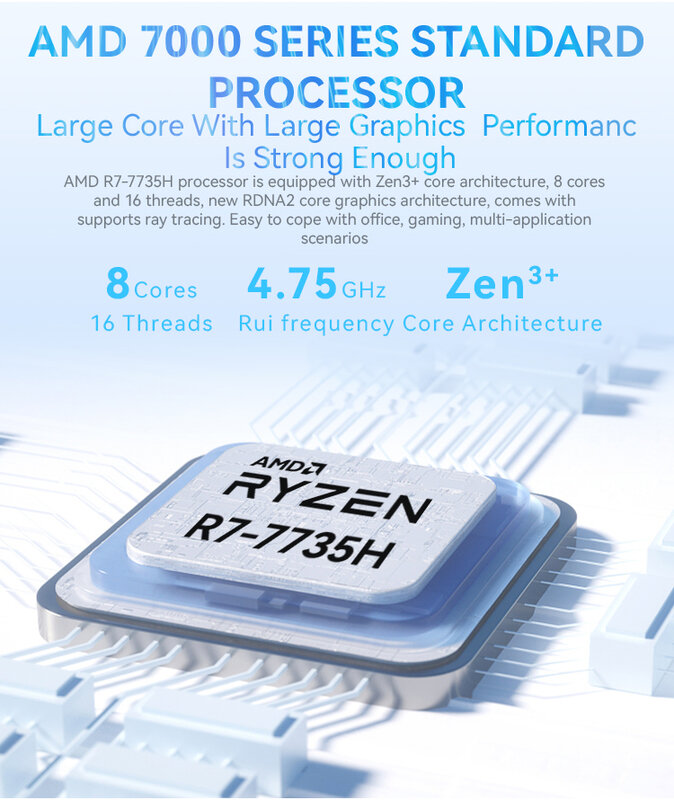 فايربات-رفيع جدا الكمبيوتر المحمول ، 16 "، Ryzen 7 ، 7735H ، 7840H ، 2560x1600 ، DDR5 ، Wifi6 ، BT5.1 ، 120Hz ، U6 ، جديد