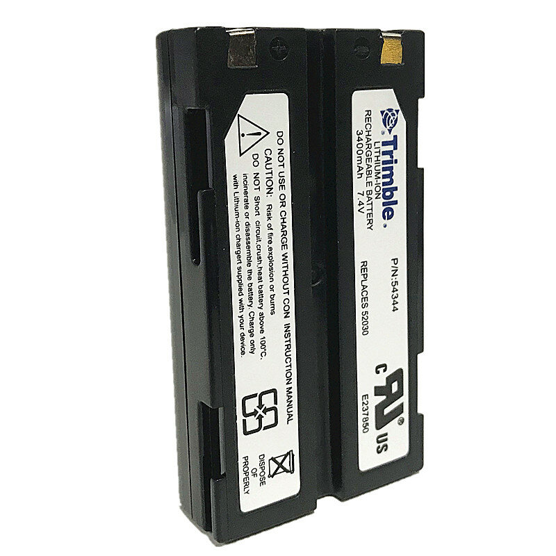 2 pezzi nuovissima batteria 3400mAh 7.4V compatibile con batteria GPS Trimble 54344 5700 5800 MT1000 R7 R8 strumenti di rilevamento
