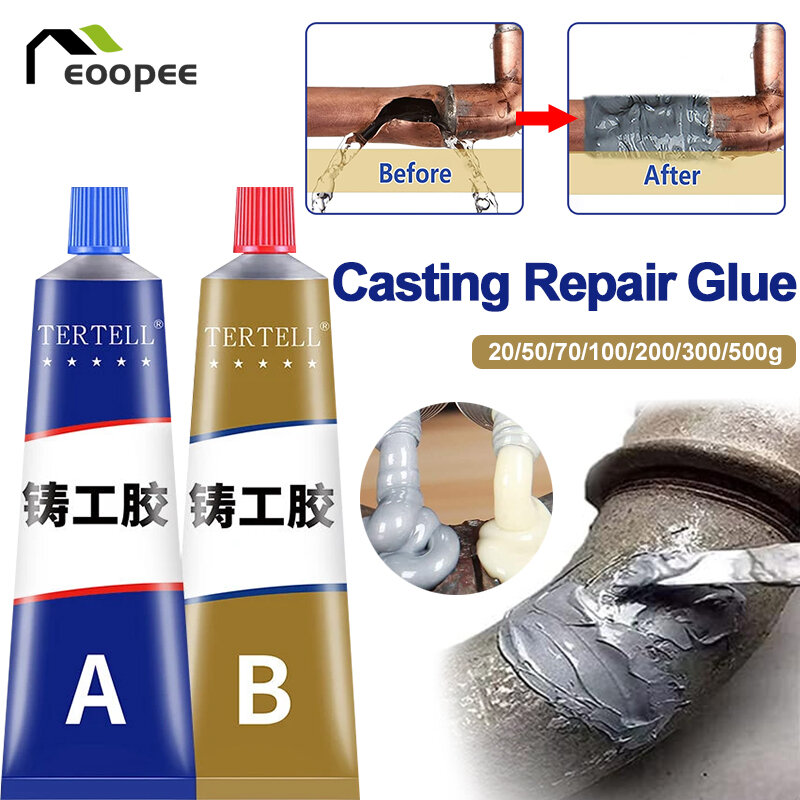 Extra Strong Glue Magic Repair Glue AB Casting Glue Liquid Metal Repair Paste Cold Weld Metal Repair Adhesive Bonding Sealant