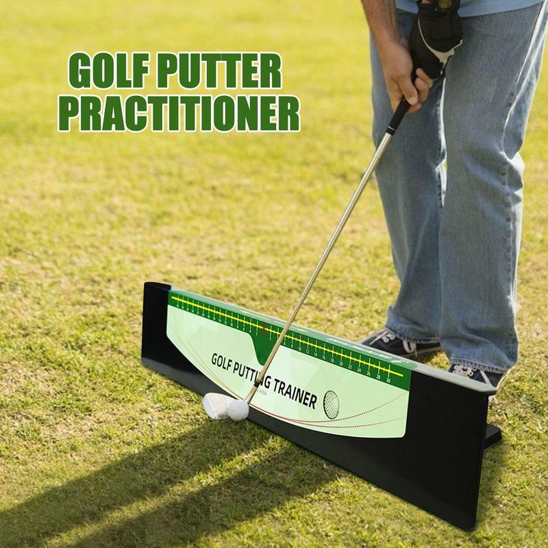 Golf Putting Alignment Tool for Men Golf Trainer Alignment Aid Practice Tool, Golf Practice Tool Corretor de postura de movimento