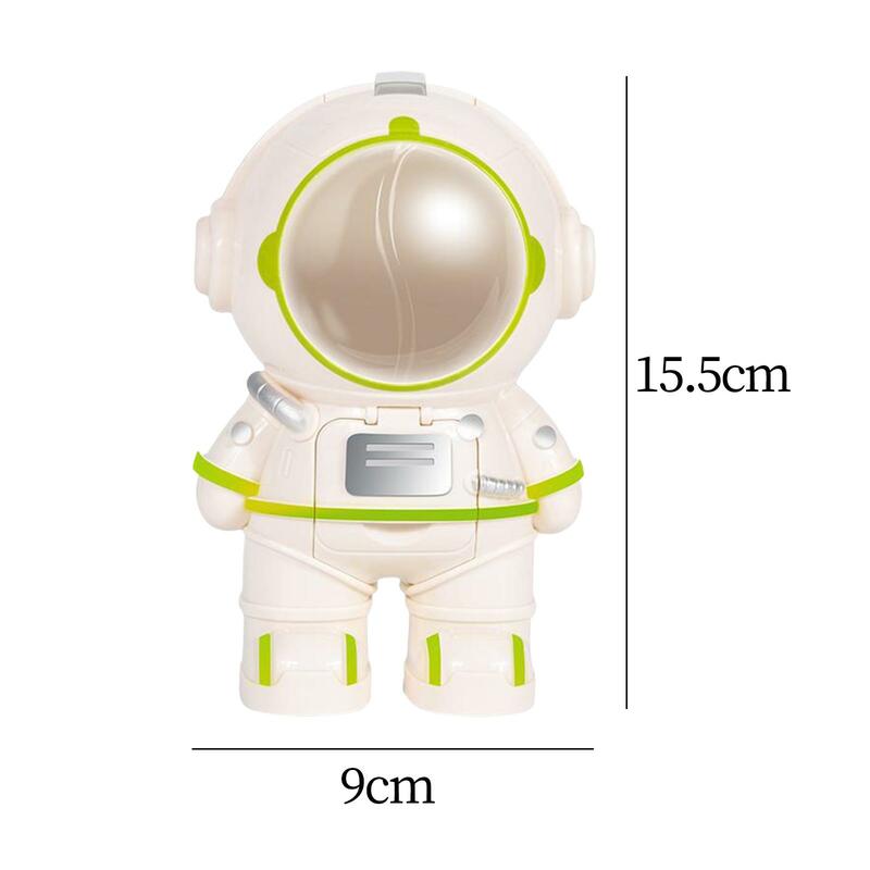 Mini Fun Water Dispenser with Mini Cup and Rope Astronaut Water Cup Children Water Dispenser Toy for Water Juice Birthday Gifts