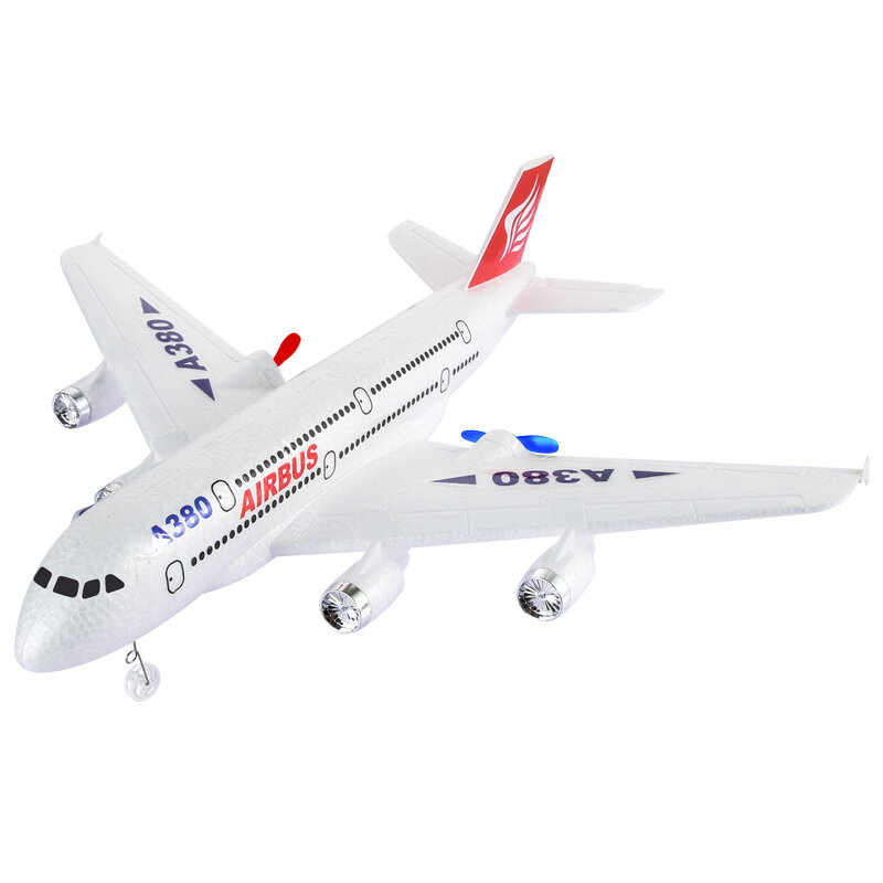 Rc Airplanes, Remote Control A380 Airplanes Glider 2.4G, 2Channels RC Plane, Easy to Fly Remote Control Fighter Rc Aircraft Gyro